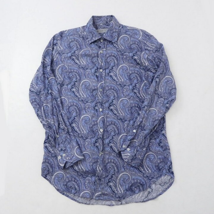楽天市場】【中古】ETRO｜エトロ ペイズリー柄 シャツ長袖 111-12914  