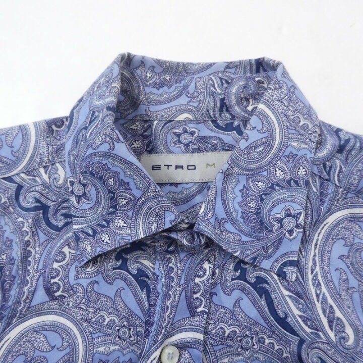 楽天市場】【中古】ETRO｜エトロ ペイズリー柄 シャツ長袖 111-12914  