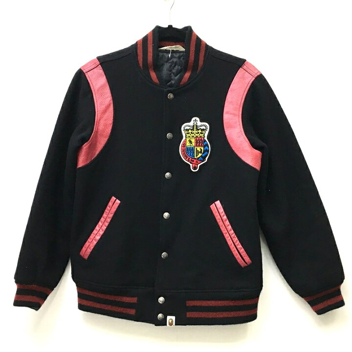 楽天市場】【中古】A BATHING APE アベイシングエイプ スタジャン 