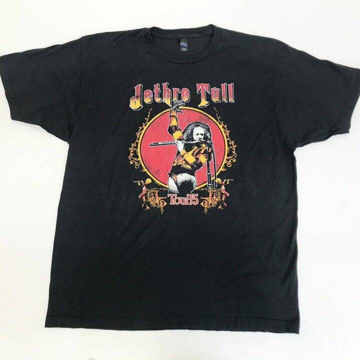 楽天市場】【中古】 半袖Tシャツ ジェスロ タル JETHRO TULL TOUR 75  
