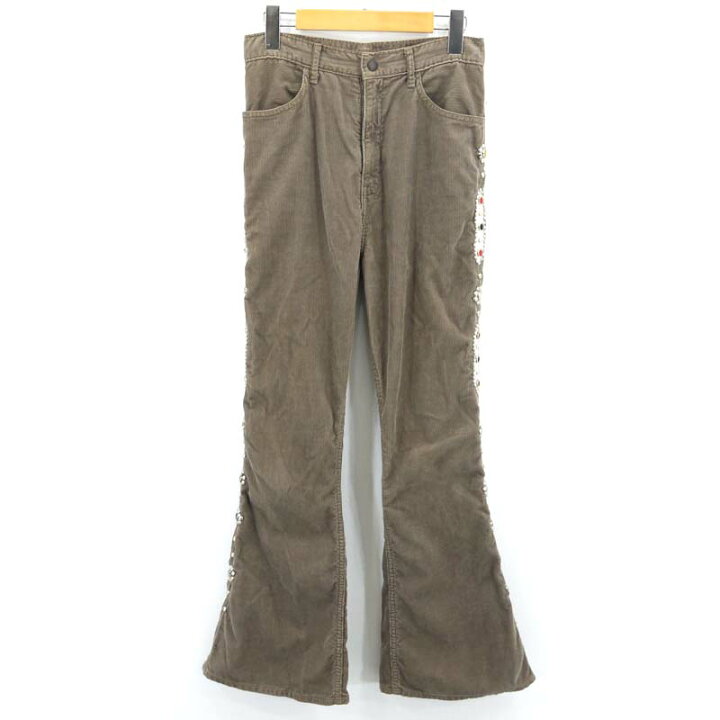 楽天市場】【中古】KAPITAL | キャピタル STUDS FLEA CORDUROY PANTS 