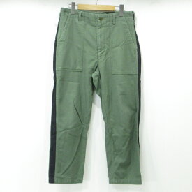 【中古】Engineered Garments | エンジニアードガーメンツ BEAMS別注 サイドライン ミリタリーパンツ カーキグリーン サイズ：XS【三重本店】