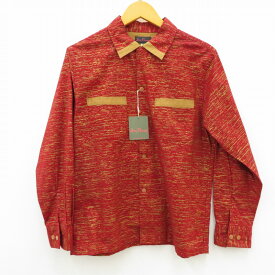 【中古】 Dry Bones | ドライボーンズ 長袖シャツ レッド【瀬戸大橋店】