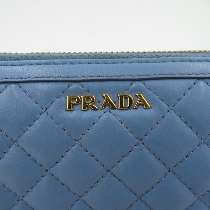 楽天市場】【中古】 PRADA | プラダ ソフトカーフレザー キルティング 