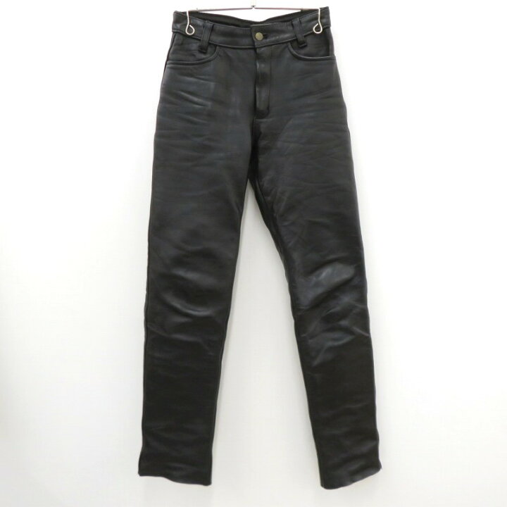 楽天市場】【中古】 VANSON | バンソン レザーパンツ ブラック サイズ 