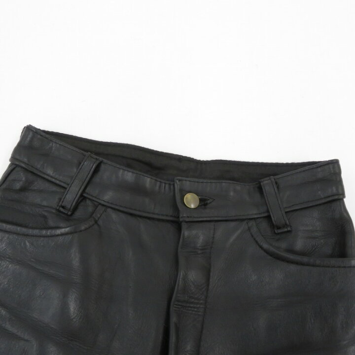 楽天市場】【中古】 VANSON | バンソン レザーパンツ ブラック サイズ 
