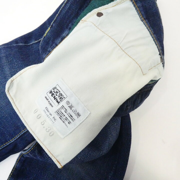 古着 KURODENIM 日本製 ワイドデニムパンツ W28 メンズ 【中古】 【PD】