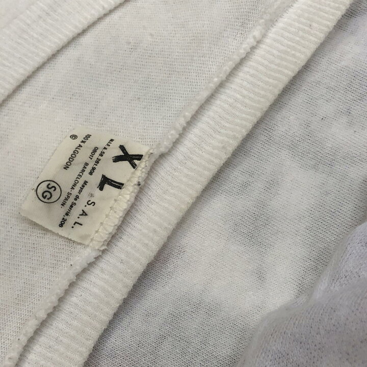 楽天市場】【中古】 ?Salvador Dal? 半袖Tシャツ ホワイト サイズ：XL  