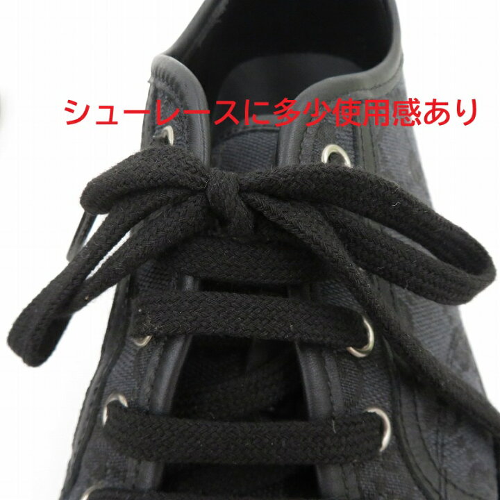楽天市場】【中古】 GUCCI | グッチ GGキャンバス スニーカー 426189 