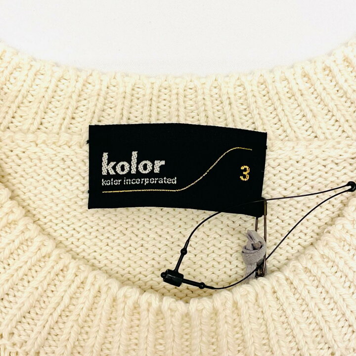 楽天市場】【中古】 kolor | カラー 24SS KNIT T-SHIRT ショート 