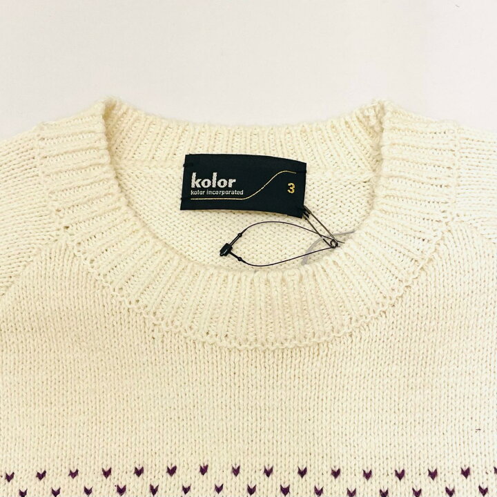 楽天市場】【中古】 kolor | カラー 24SS KNIT T-SHIRT ショート 