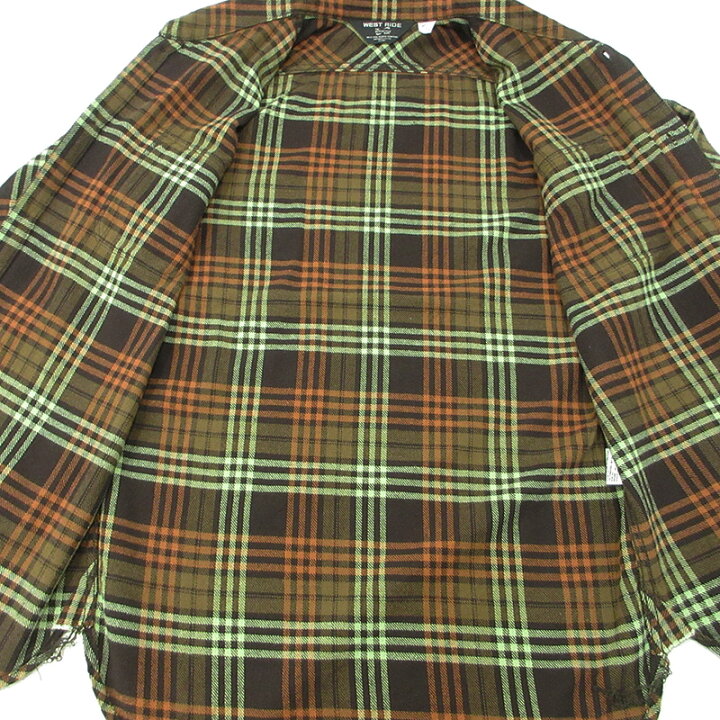 楽天市場】【中古】 WEST RIDE | ウエストライド ネルシャツ 長袖  