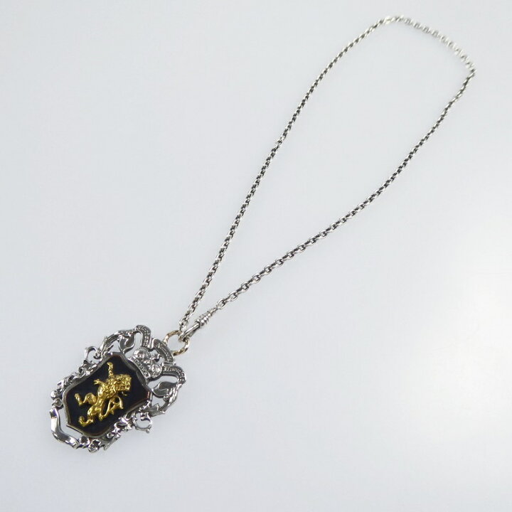 楽天市場】【中古】Nemesis | ネメシス ゴシックライオン ネックレス 