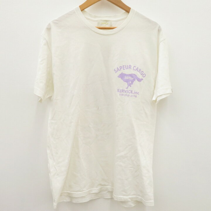 楽天市場】【中古】 SAPEur | サプール SAPEUR CARGO SERVICE 半袖T 