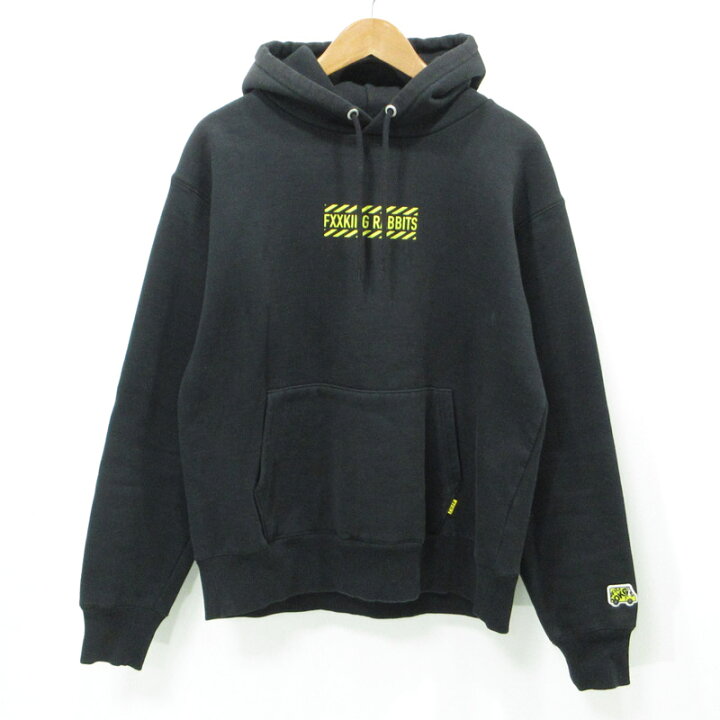 楽天市場】【中古】 #FR2 | エフアールツー CAUTION LOGO 長袖パーカー 