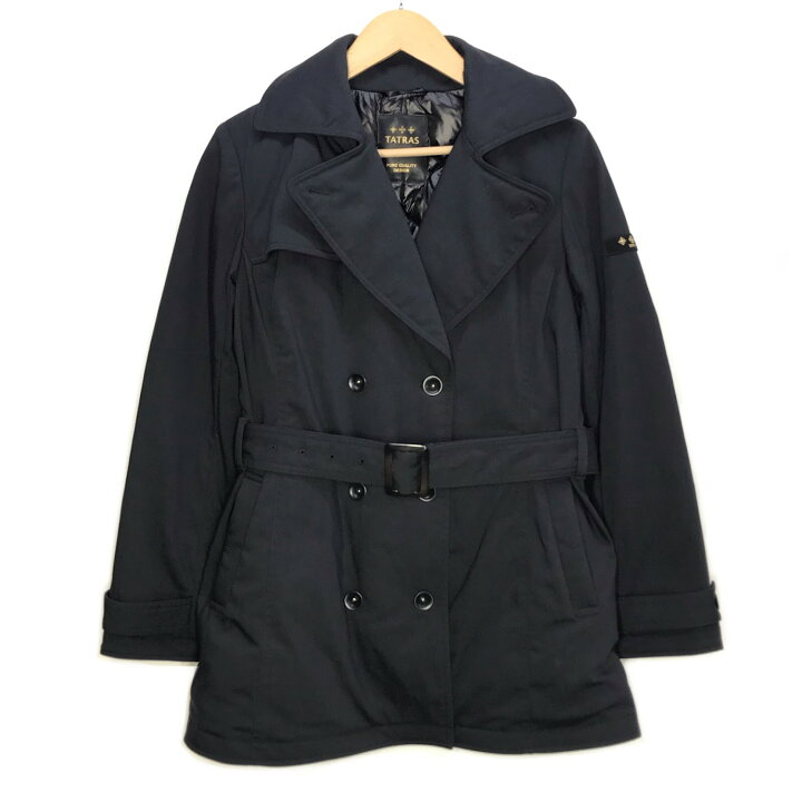 楽天市場】【中古】TATRAS | タトラス トレンチダウンコート トレンチ 