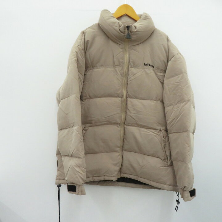 楽天市場】【中古】 bitch ダウンジャケット - ブラウン サイズ：L 