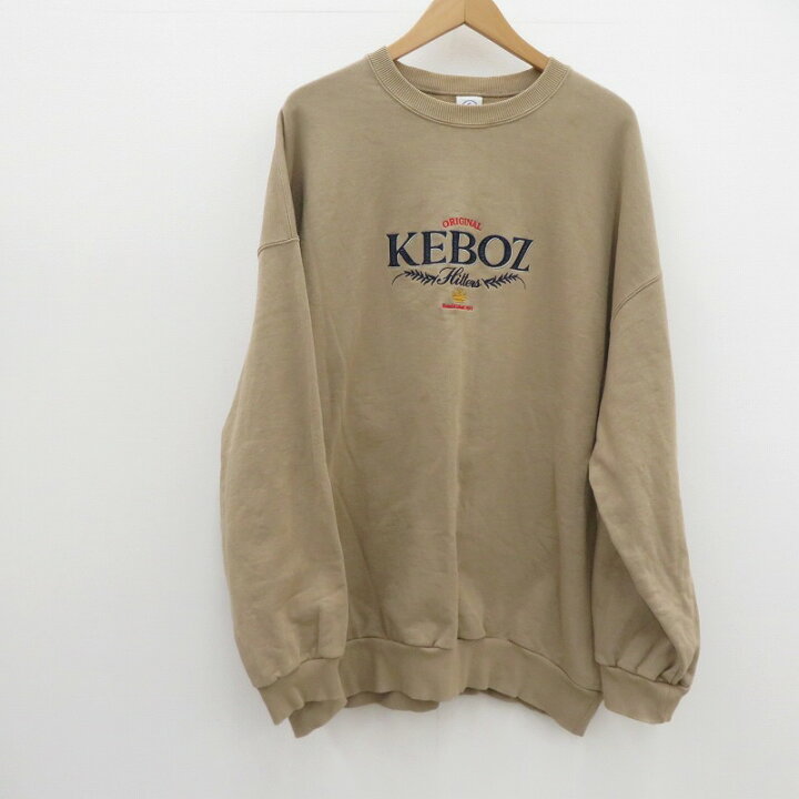 楽天市場】【中古】KEBOZ | ケボズ スウェット - ベージュ サイズ：XXL 