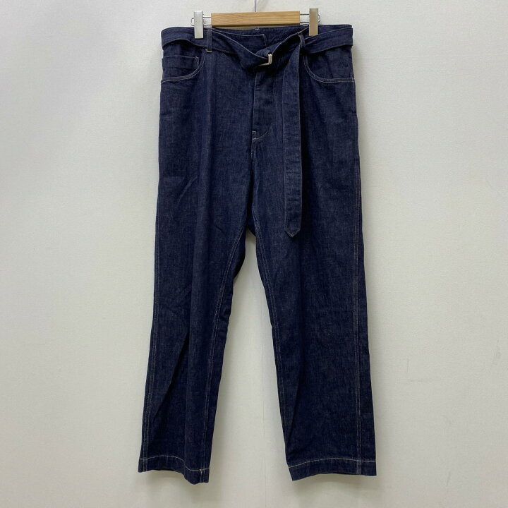 楽天市場】【中古】blurhms | ブラームス ベルテッド デニムパンツ 