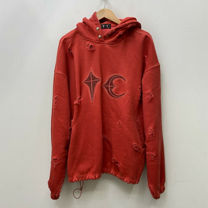 楽天市場】【中古】 Rock Hoodie パーカー TC24SS0402 レッド サイズ  