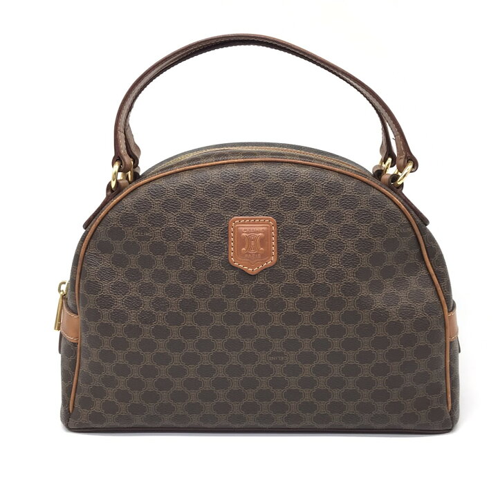楽天市場】【中古】CELINE | セリーヌ マカダム柄 ハーフムーン  