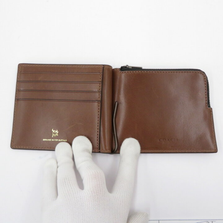 楽天市場】【中古】COACH | コーチ ボックスド・ビルフォールド  