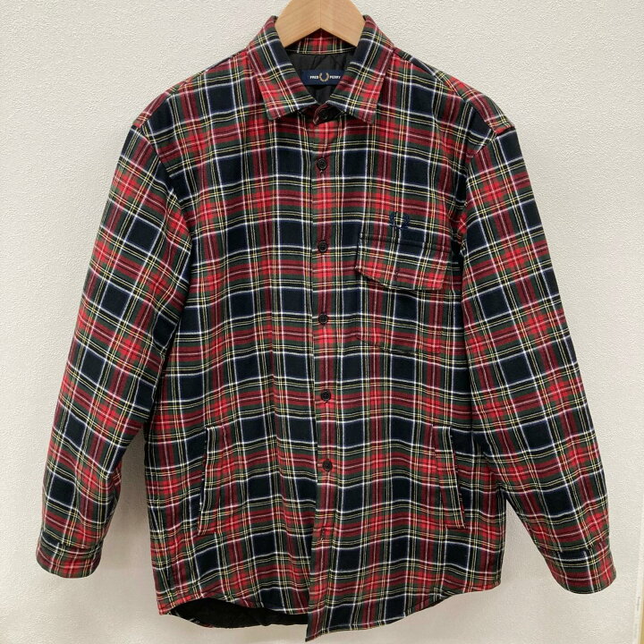 楽天市場】【中古】FRED PERRY | フレッドペリー QUILTED TARTAN SHIRT 