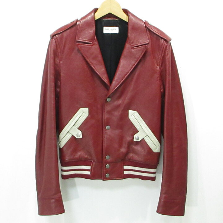 楽天市場】【中古】SAINT LAURENT | サンローラン シープスキンレザー 