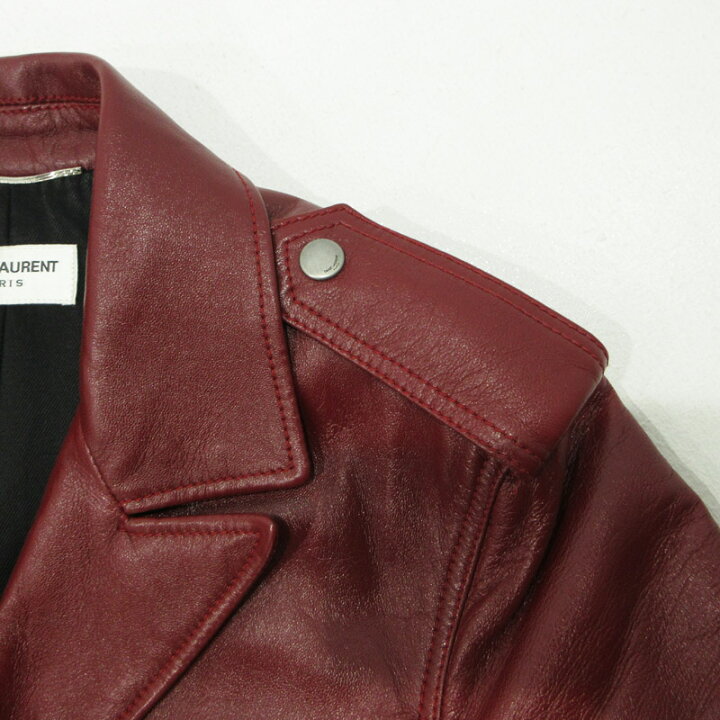 楽天市場】【中古】SAINT LAURENT | サンローラン シープスキンレザー 