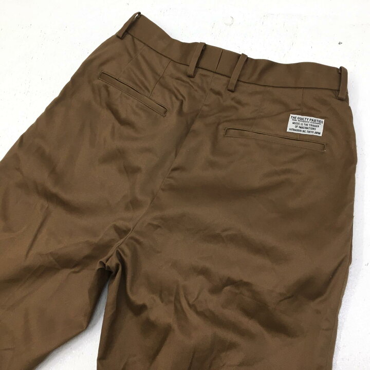 楽天市場】【中古】WACKOMARIA | ワコマリア DOUBLE PLEATED CHINO 