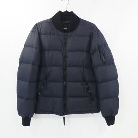 【中古】DUVETICA | デュベティカ DAFI ダウンジャケット 国内正規品 ネイビー サイズ：46【姫路東店】