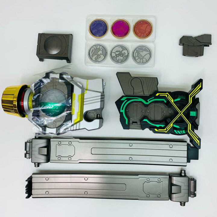 楽天市場】【中古】 仮面ライダーオーズ/OOO バースドライバー＆X  