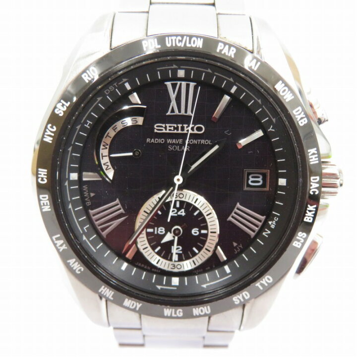 楽天市場】【中古】SEIKO | セイコー BRIGHTZ アナログ電波ソーラー 