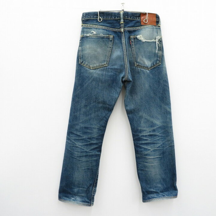楽天市場】【中古】EVISU | エヴィス デニムパンツ - ブルー サイズ 