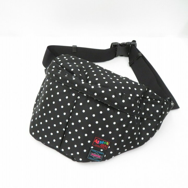 楽天市場】【中古】PORTER | ポーター ×atmos アトモス WAIST BAG DOT  