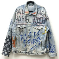 楽天市場】balenciaga デニム ジャケットの通販