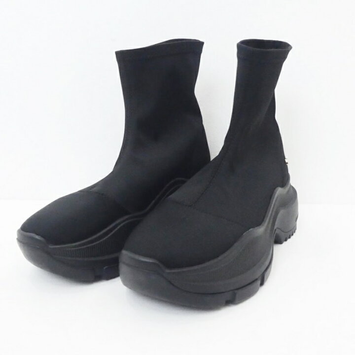 楽天市場】【中古】 YELLO TOKYO Black Single Sneaker Short ブーツ 