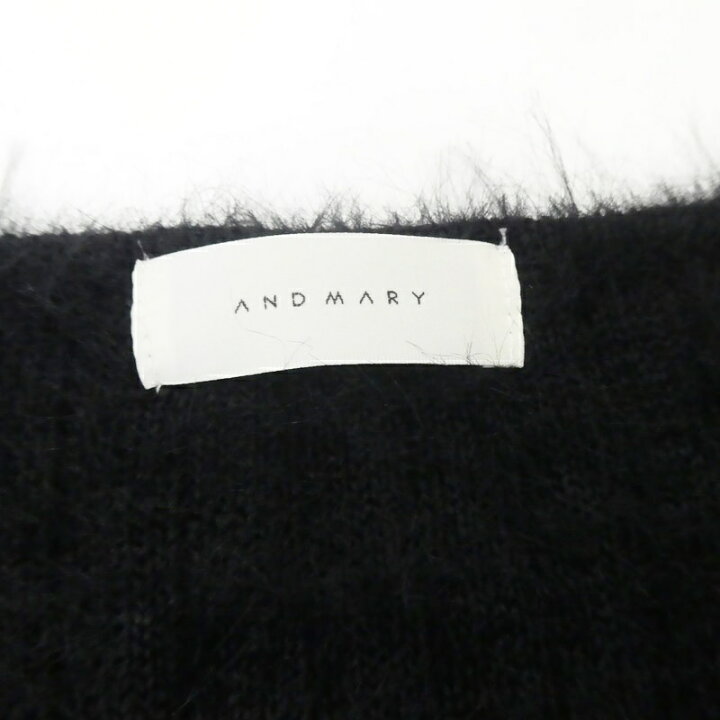 楽天市場】【中古】 ANDMARY アンドマリー Abbie fur tops ニット  