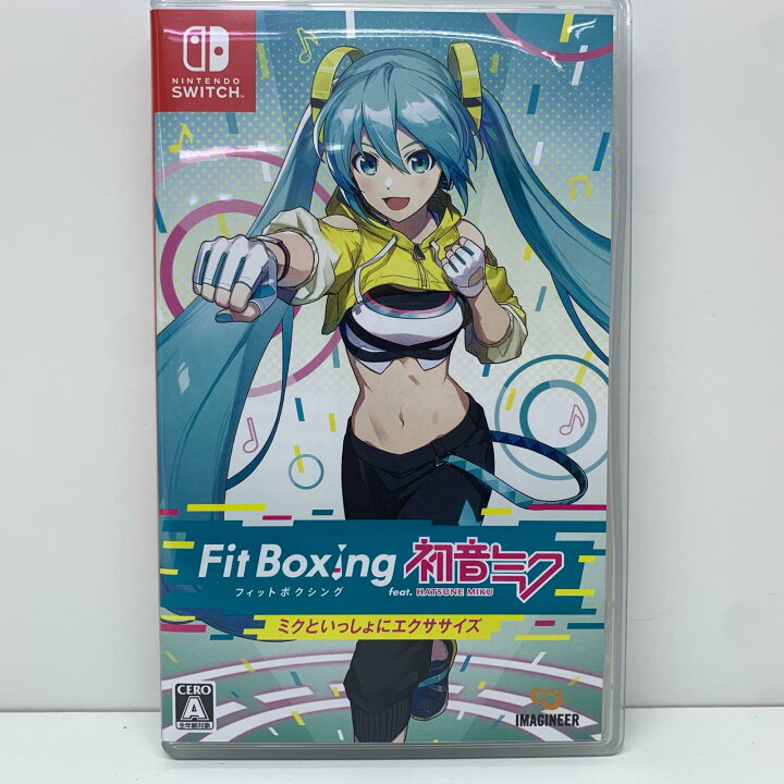 楽天市場】【中古】 ゲームソフト Fit Boxing feat. 初音ミク Nintendo 