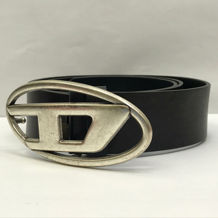 DIESEL ディーゼル/OVAL D LOGO−1DR ベルト/PR666 86528/Aランク/81  
