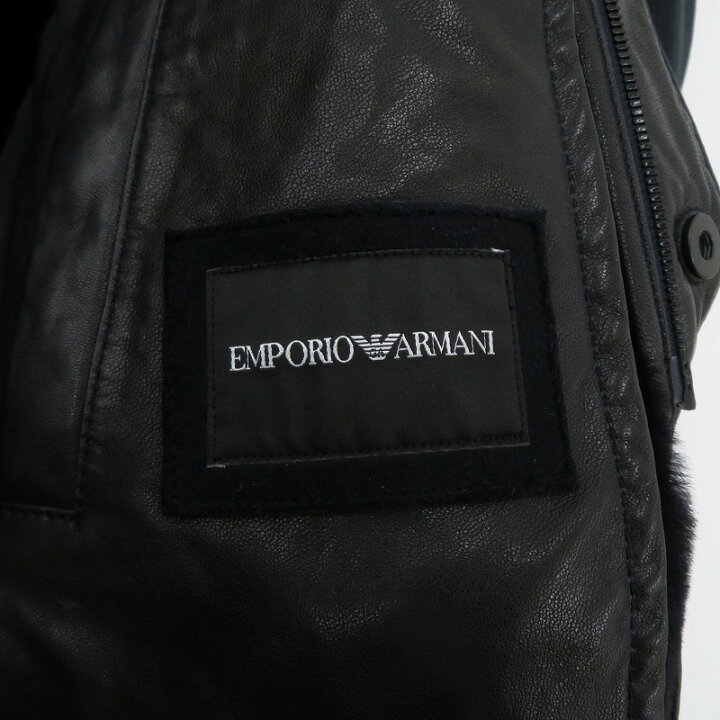 楽天市場】【中古】Emporio Armani | エンポリオ・アルマーニ ムートン 