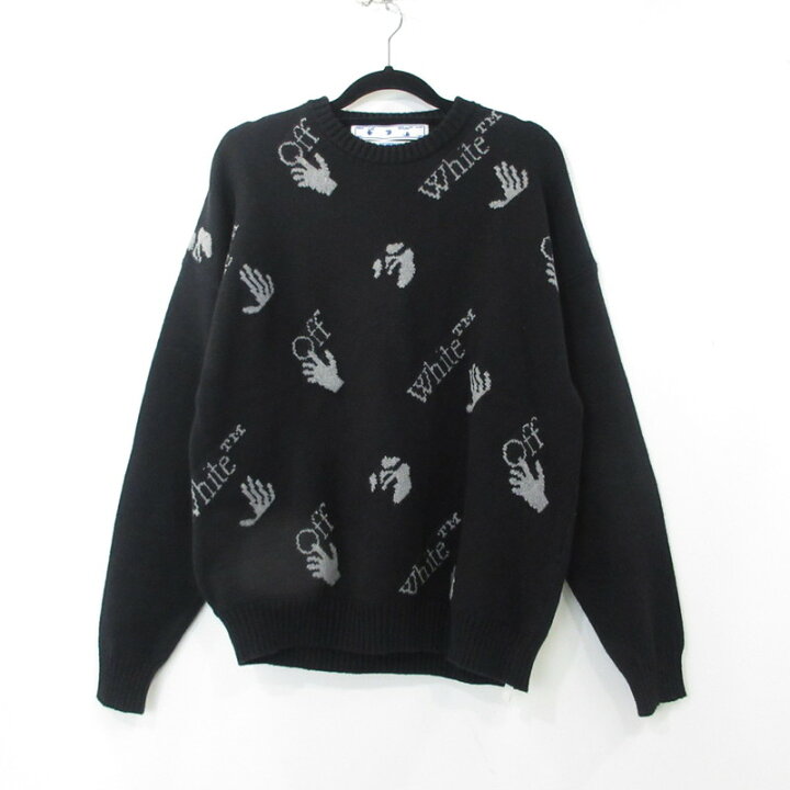 楽天市場】【中古】OFF-WHITE | オフホワイト OW LOGO ALLOVER KNIT 