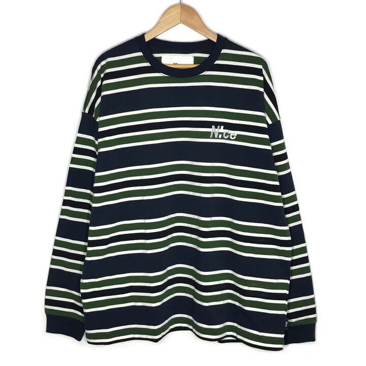 楽天市場】【中古】 N!ce shop｜ナイスショップ N!ce border long tee 