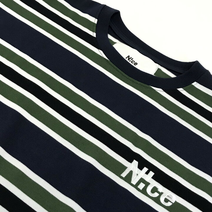 楽天市場】【中古】 N!ce shop｜ナイスショップ N!ce border long tee 