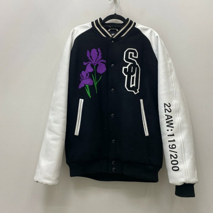 楽天市場】【中古】SEQUEL | シークエル VARSITY JACKET スタジャン SQ 