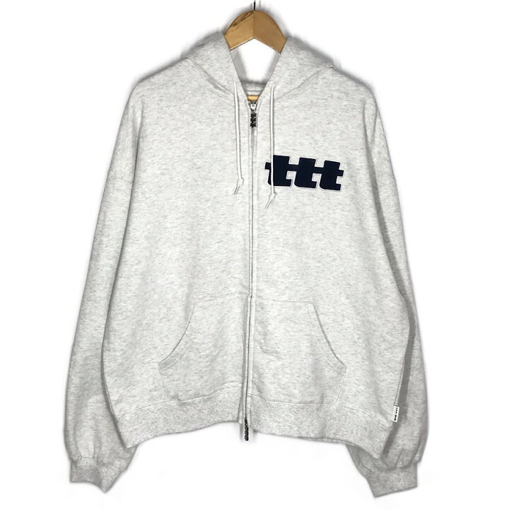 楽天市場】【中古】TTT MSW | ティー Logo Zipup Hoodie ロゴジップ  