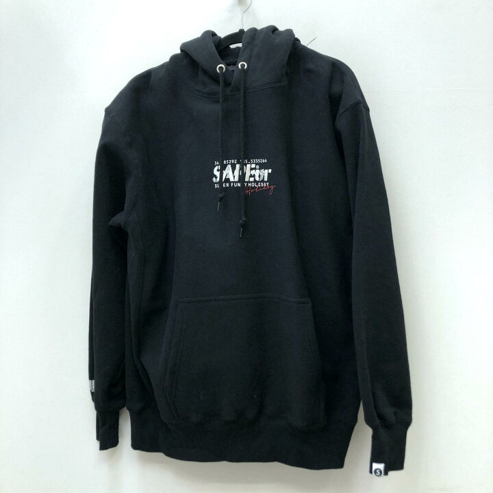 楽天市場】【中古】SAPEur | サプール パーカー ブラック サイズ：L  