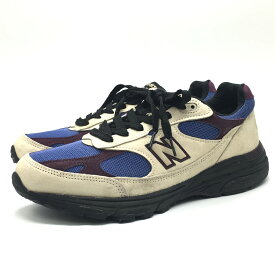 【中古】NEW BALANCE | ニューバランス ""Aime Leon Dore Taupe"" スニーカー MR993ALL ベージュ 28.5cm【倉吉店】