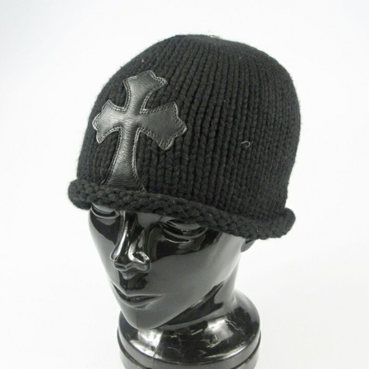楽天市場】【中古】CHROME HEARTS | クロムハーツ BEANIE CASH/レザー 