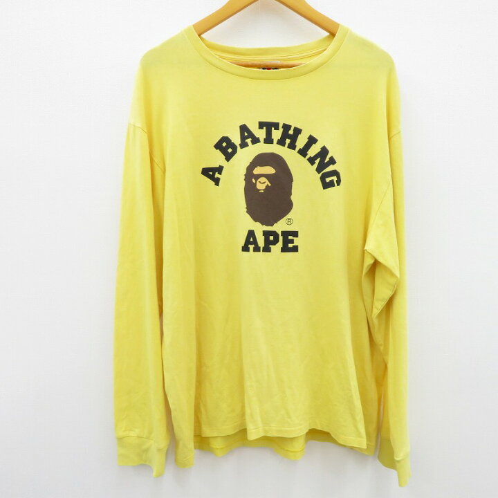 楽天市場】【中古】A BATHING APE | アベイシングエイプ 長袖Tシャツ 